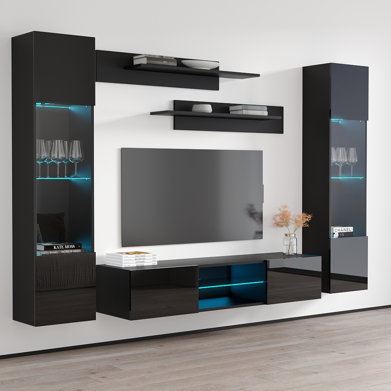 Fly A 33TV Floating Entertainment Center - Meble Furniture