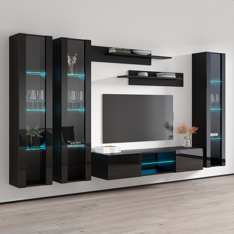 Fly C 33TV Floating Entertainment Center - Meble Furniture