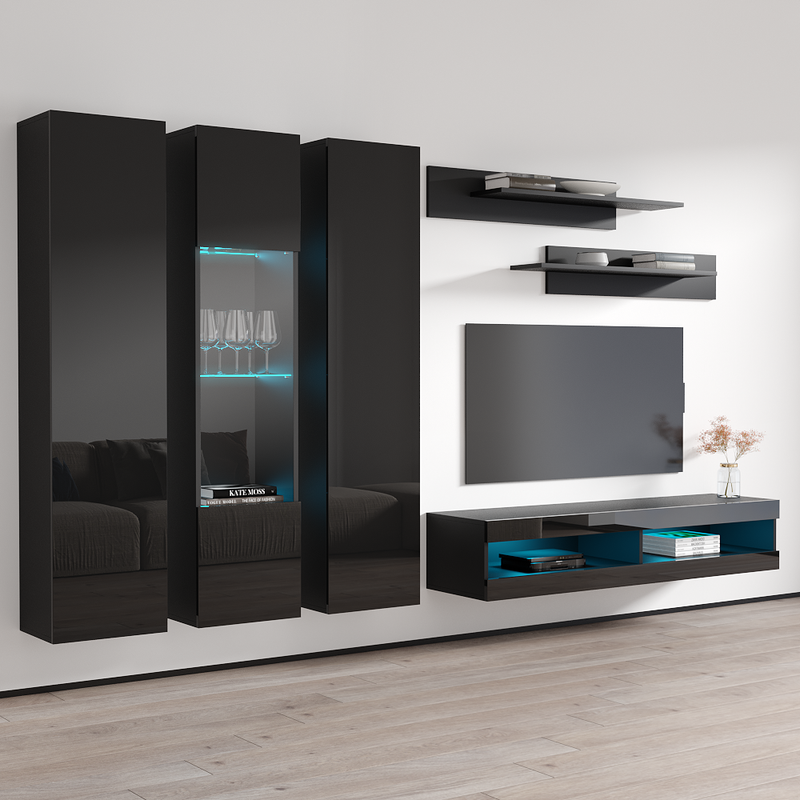 Fly C 34TV Floating Entertainment Center - Meble Furniture
