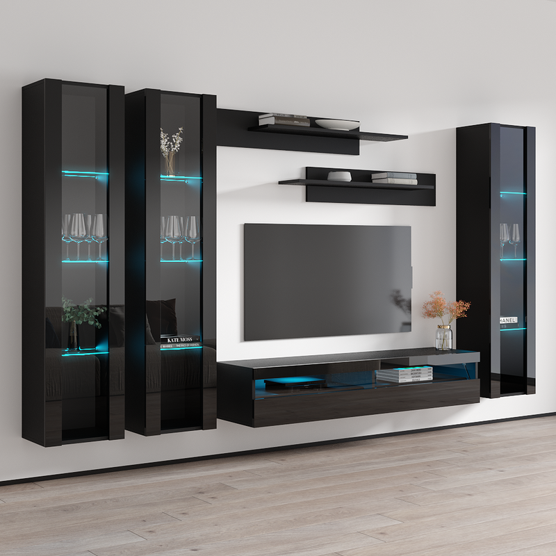 Fly C 35TV Floating Entertainment Center - Meble Furniture