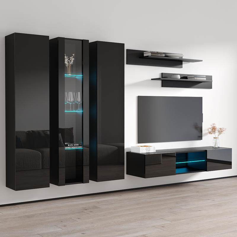 Fly C 33TV Floating Entertainment Center - Meble Furniture