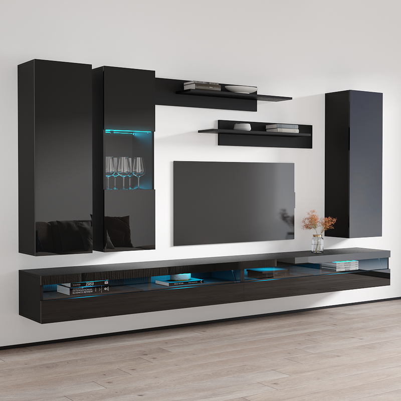 Fly E 35TV Floating Entertainment Center - Meble Furniture