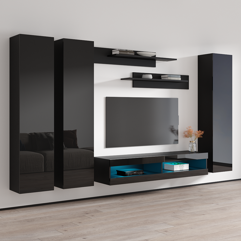 Fly C 34TV Floating Entertainment Center - Meble Furniture