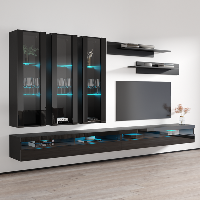 Fly E 35TV Floating Entertainment Center - Meble Furniture