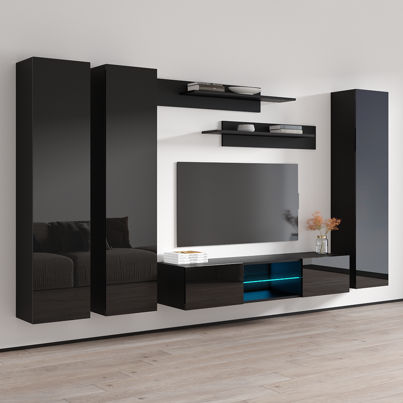 Fly C 33TV Floating Entertainment Center - Meble Furniture