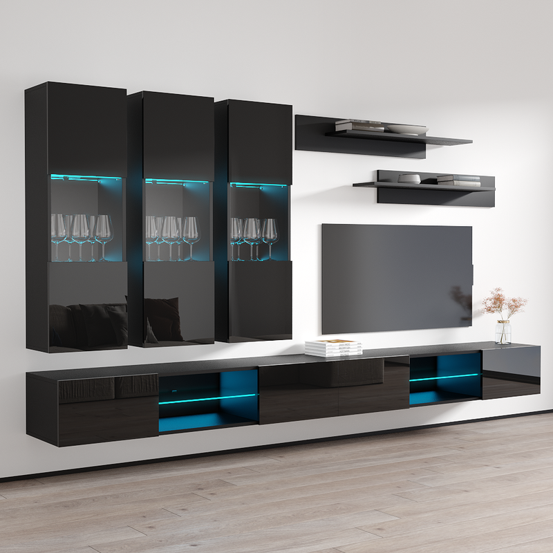 Fly E 33TV Floating Entertainment Center - Meble Furniture