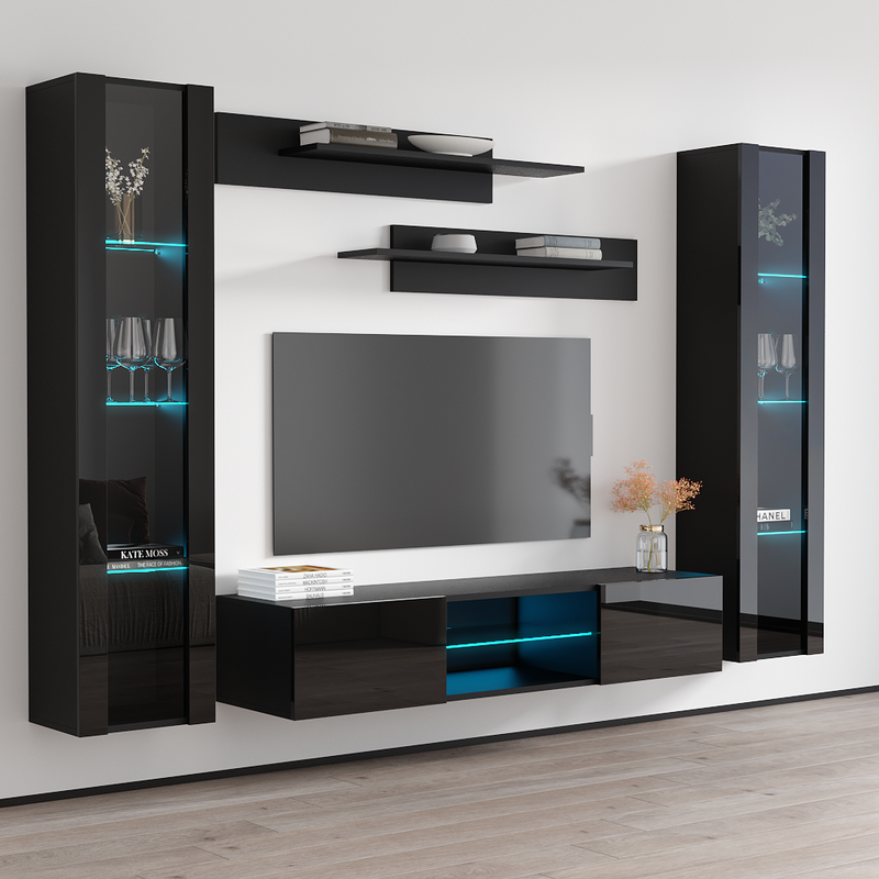 Fly A 33TV Floating Entertainment Center - Meble Furniture