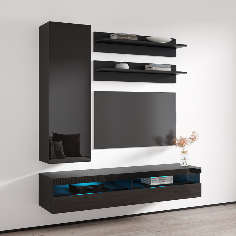 Fly H 35TV Floating Entertainment Center - Meble Furniture