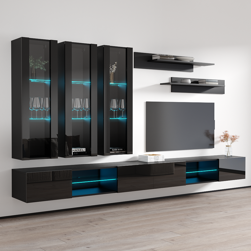 Fly E 33TV Floating Entertainment Center - Meble Furniture