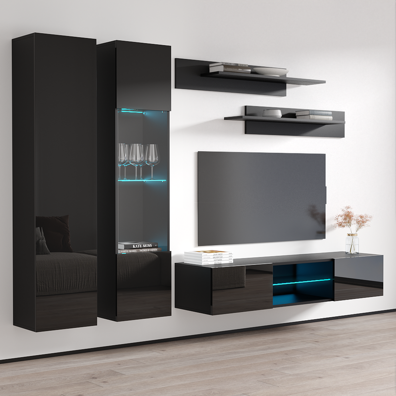 Fly A 33TV Floating Entertainment Center - Meble Furniture