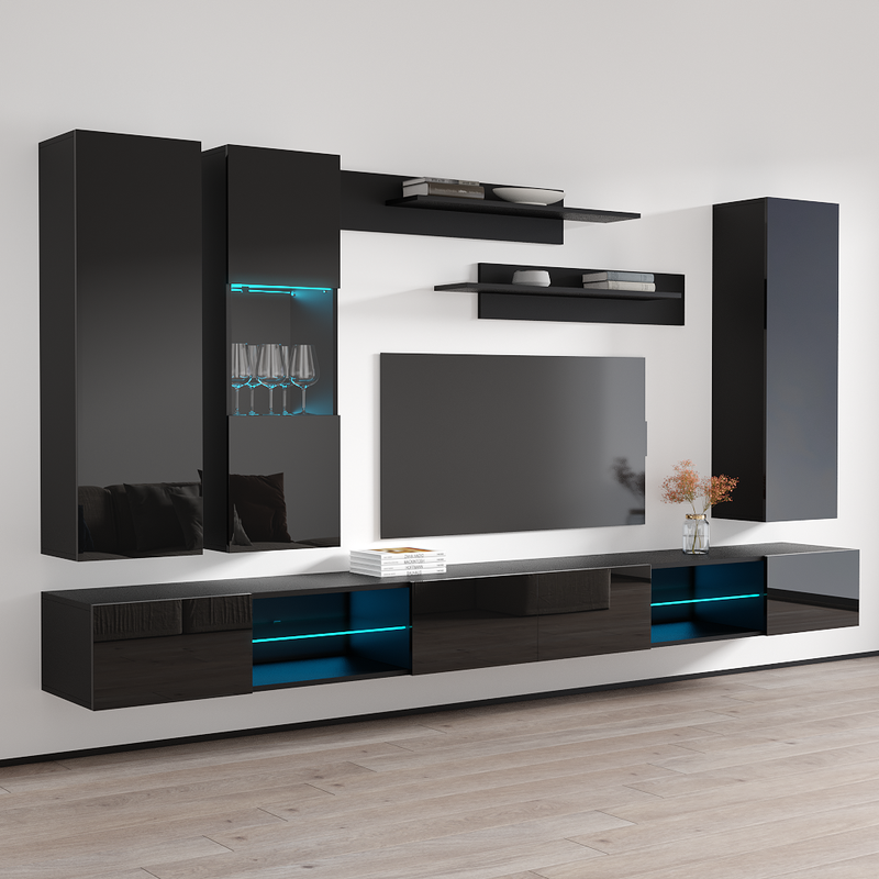 Fly E 33TV Floating Entertainment Center - Meble Furniture