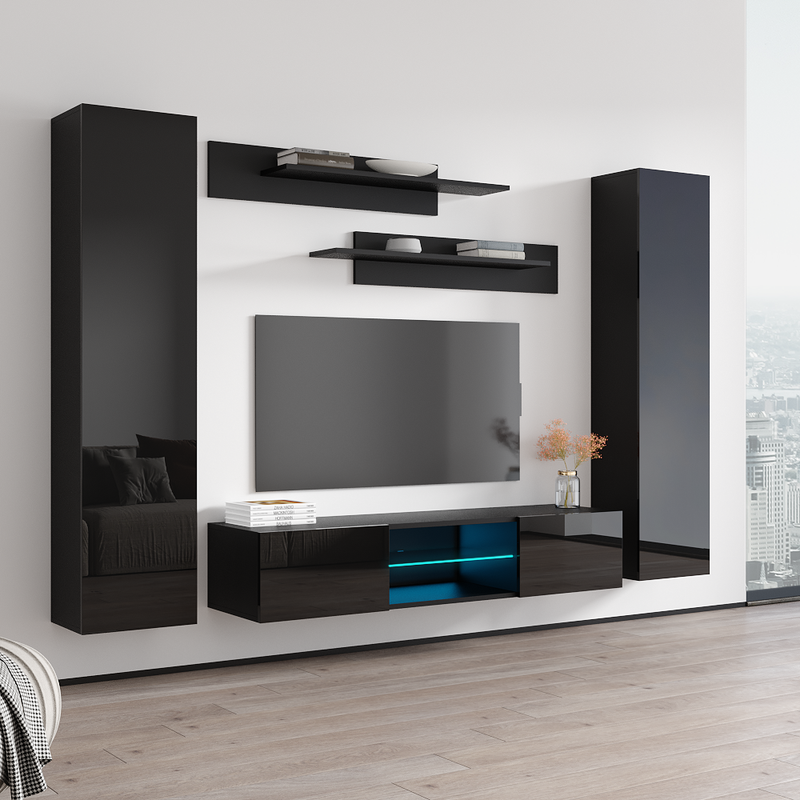 Fly A 33TV Floating Entertainment Center - Meble Furniture