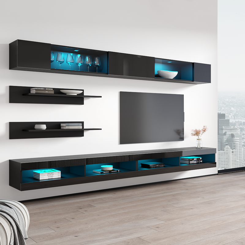Fly I 34TV Floating Entertainment Center - Meble Furniture
