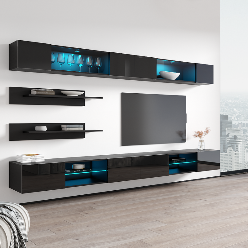 Fly I 33TV Floating Entertainment Center Meble Furniture