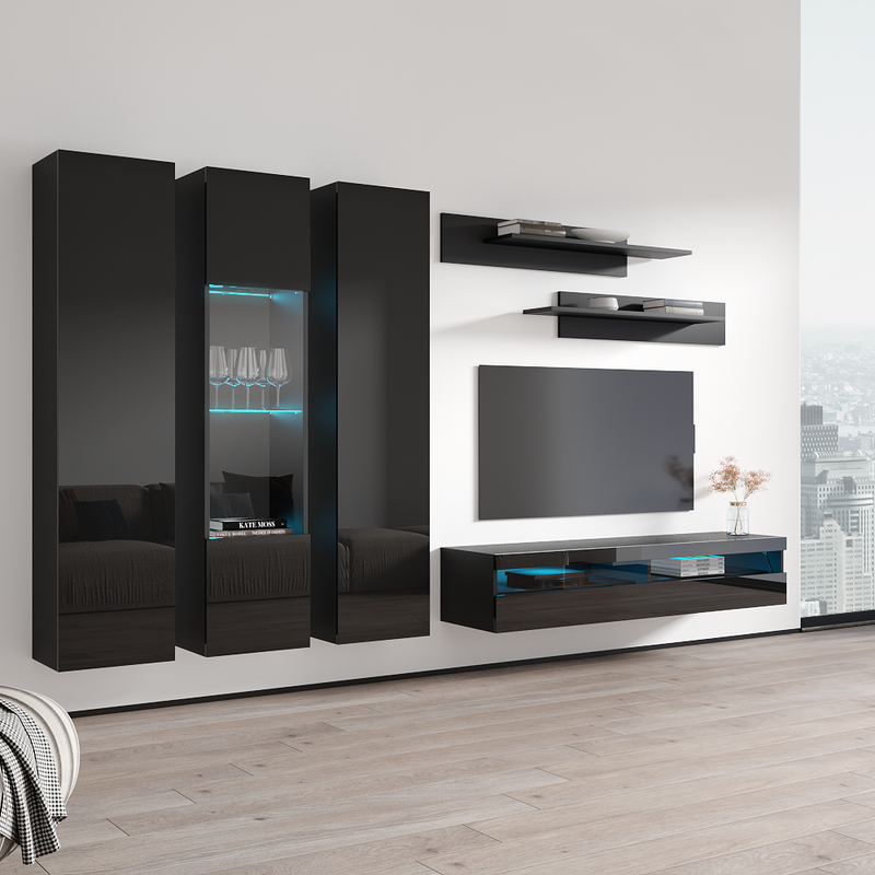 Fly C 35TV Floating Entertainment Center - Meble Furniture