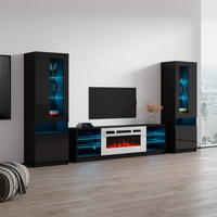 Boston WH01 Fireplace Entertainment Center - Meble Furniture