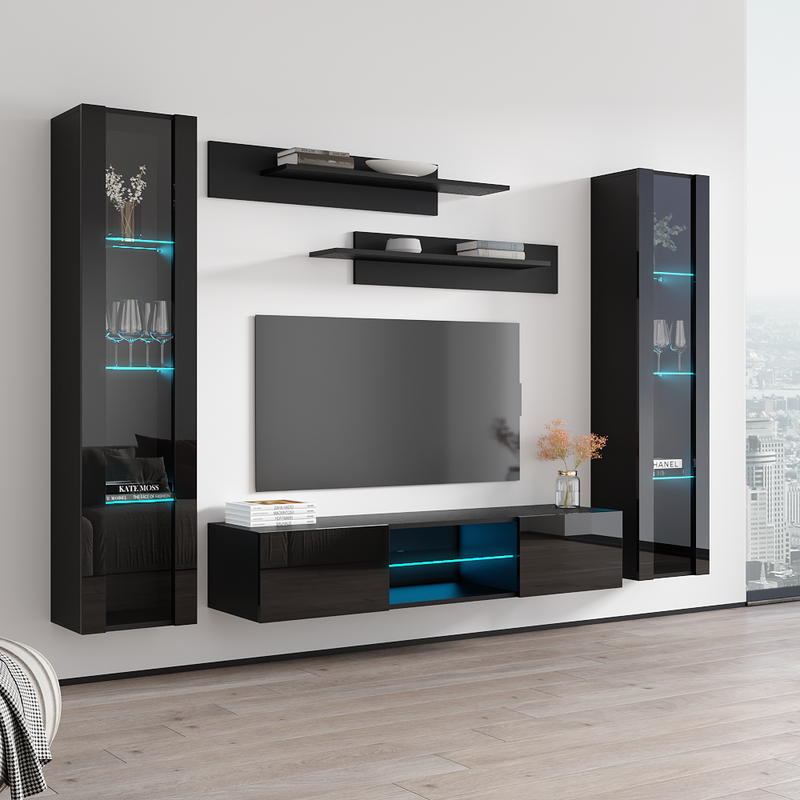 Fly A 33TV Floating Entertainment Center - Meble Furniture