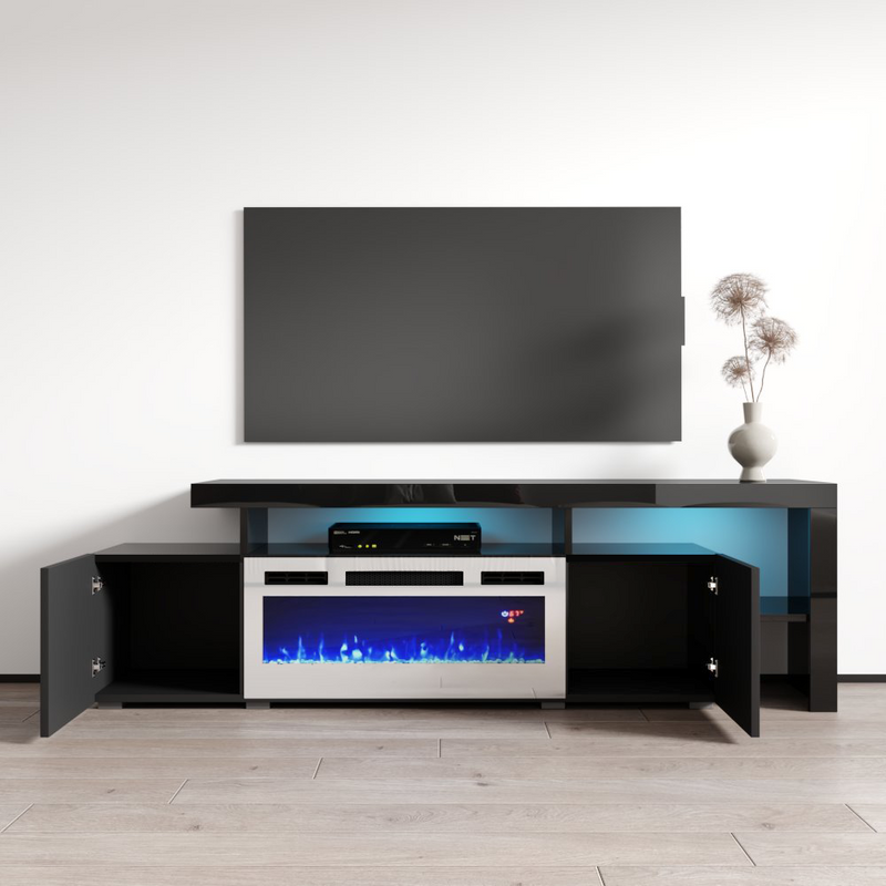 Inferno WH-EF Fireplace TV Stand - Meble Furniture