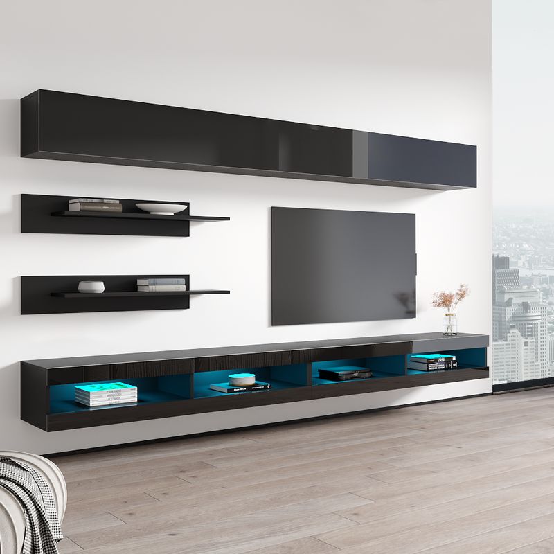 Fly I 34TV Floating Entertainment Center - Meble Furniture