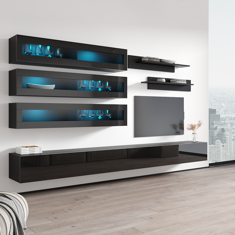 Fly J 30TV Floating Entertainment Center - Meble Furniture