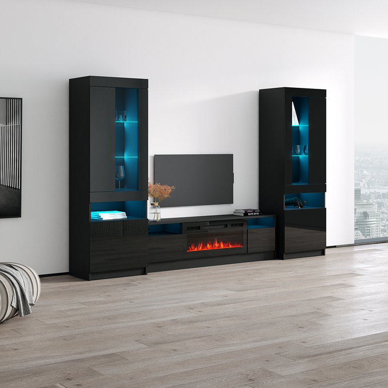 Duke BL-EF Entertainment Center - Meble Furniture