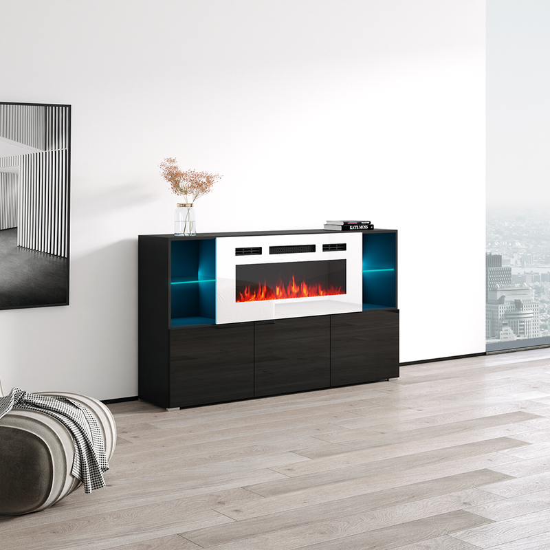 Komi WH03 Fireplace Sideboard - Meble Furniture