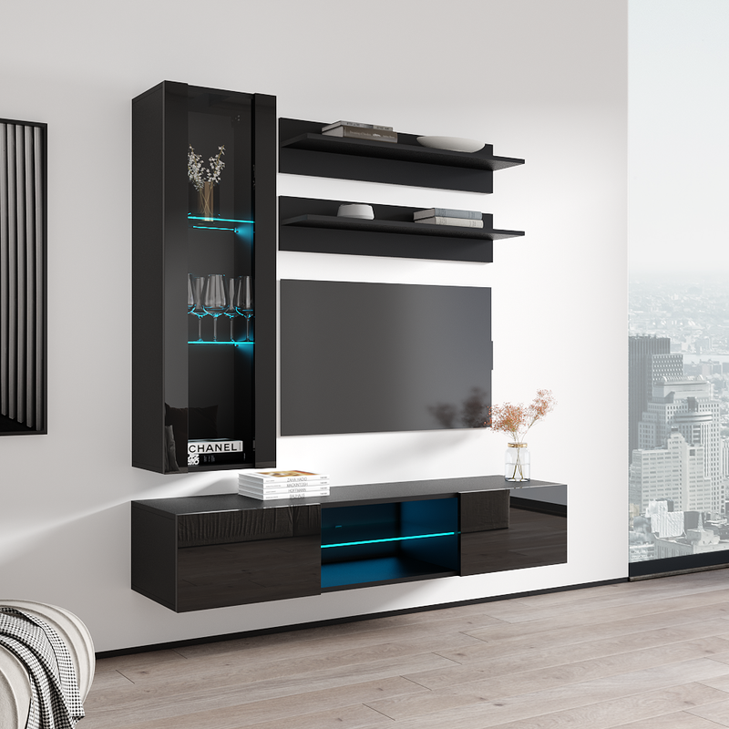 Fly H 33TV Floating Entertainment Center - Meble Furniture