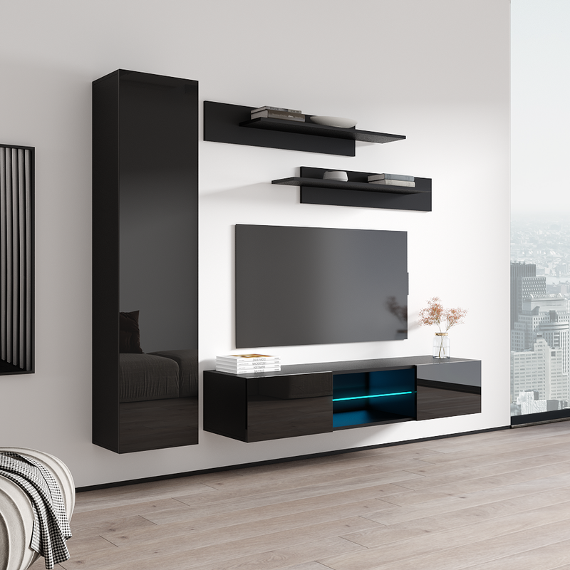 Fly G 33TV Floating Entertainment Center - Meble Furniture