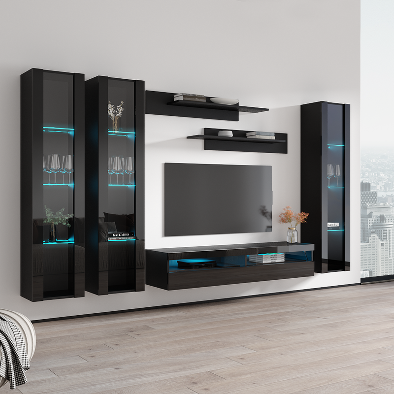 Fly C 35TV Floating Entertainment Center - Meble Furniture