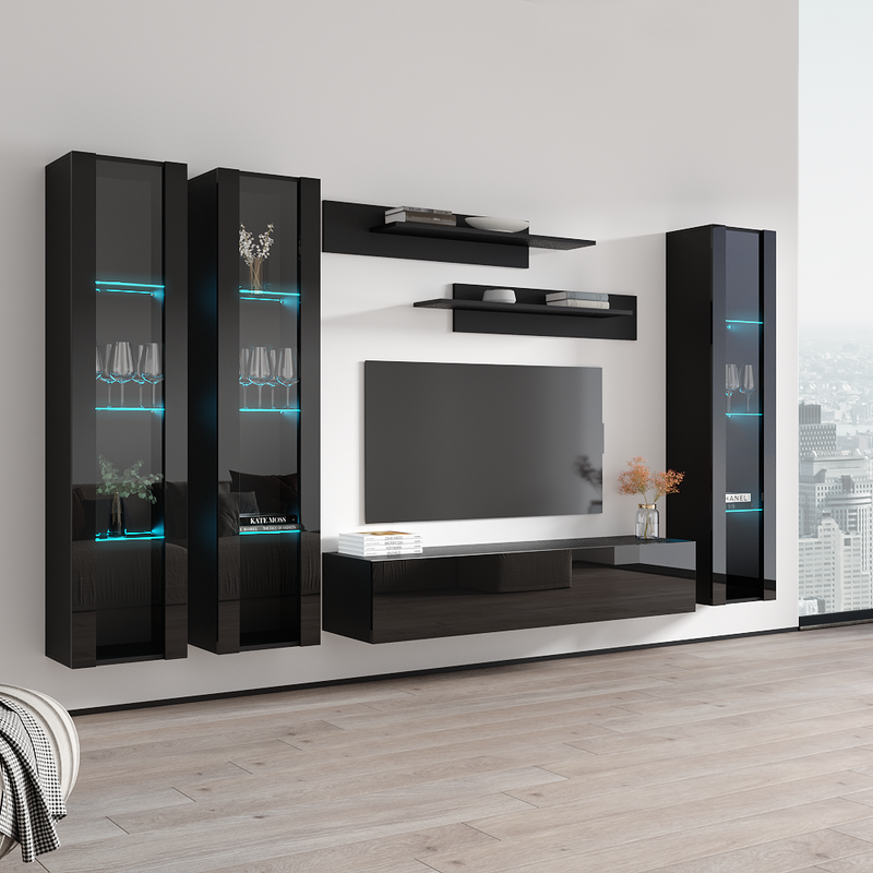 Fly C 30TV Floating Entertainment Center - Meble Furniture