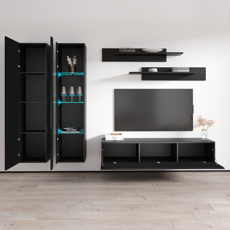 Fly A 30TV Floating Entertainment Center - Meble Furniture