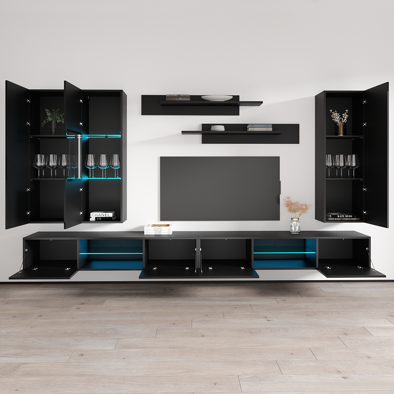 Fly E 33TV Floating Entertainment Center - Meble Furniture