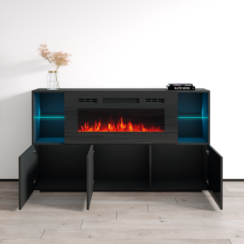 Komi 03 Fireplace Sideboard - Meble Furniture