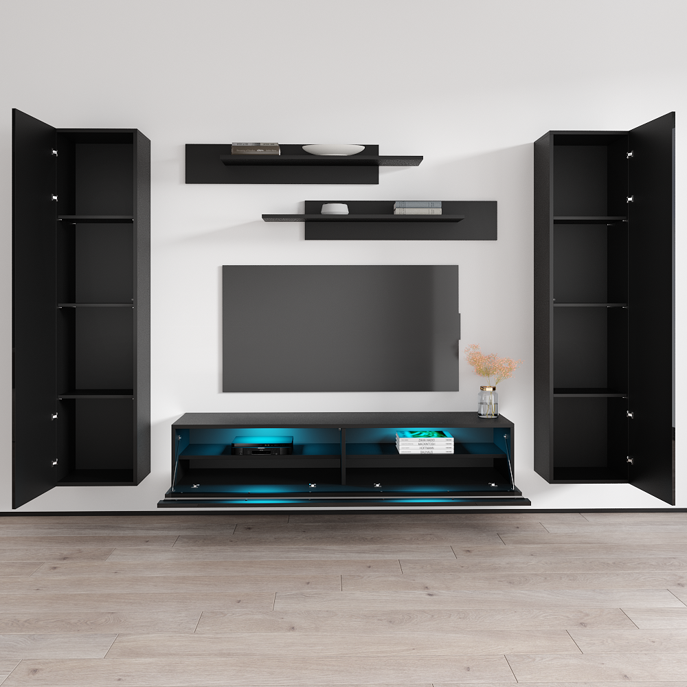 Fly A 35TV Floating Entertainment Center - Meble Furniture