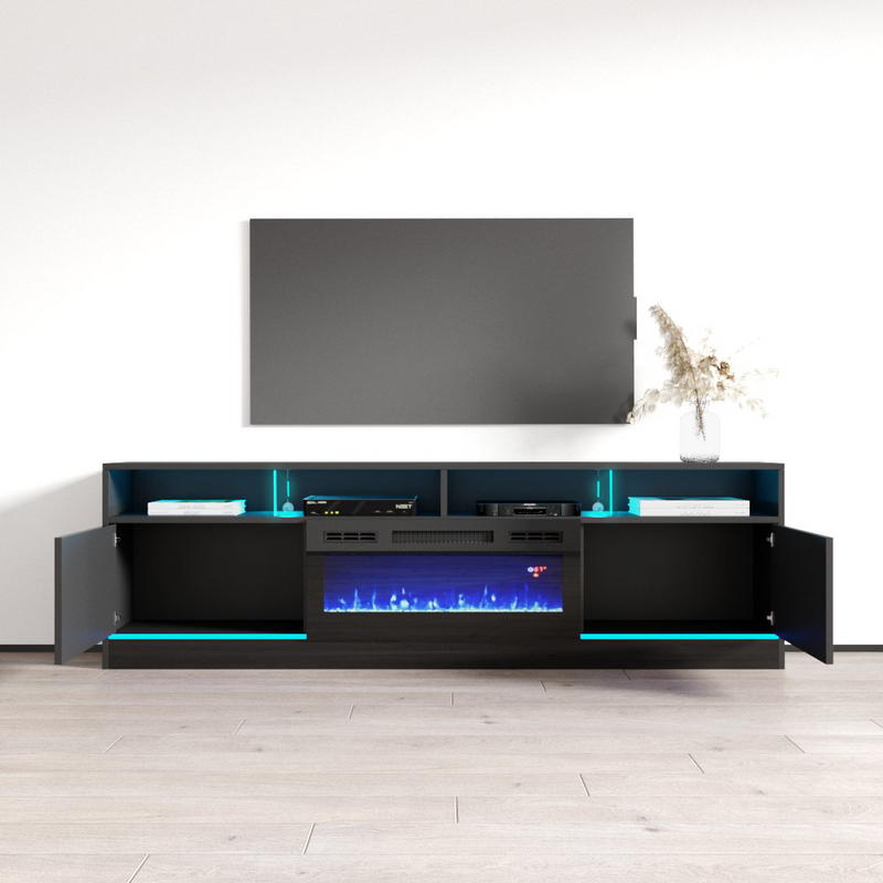 Disparo BL-05 Fireplace TV Stand - Meble Furniture