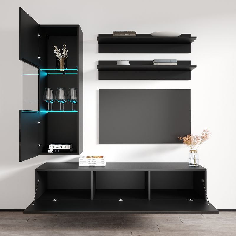 Fly H 30TV Floating Entertainment Center - Meble Furniture