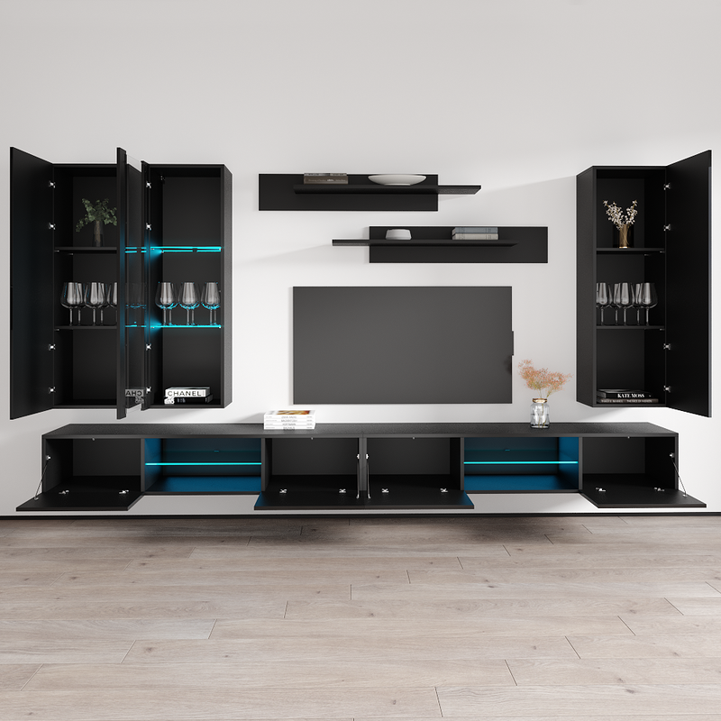 Fly E 33TV Floating Entertainment Center - Meble Furniture