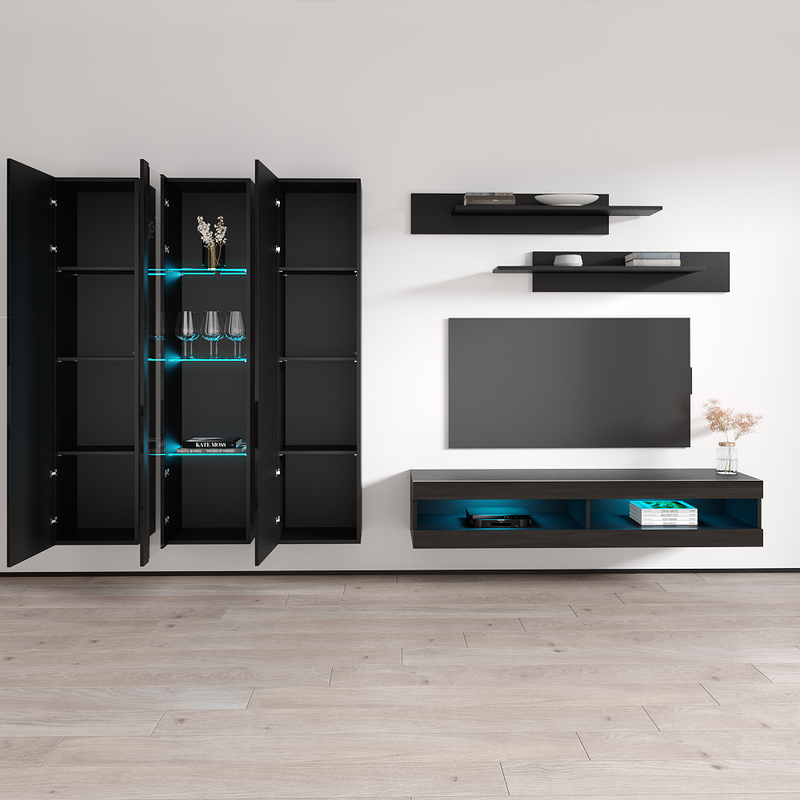 Fly C 34TV Floating Entertainment Center - Meble Furniture