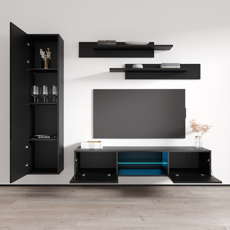 Fly G 33TV Floating Entertainment Center - Meble Furniture