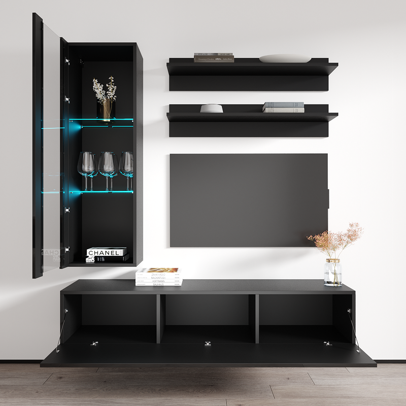 Fly H 30TV Floating Entertainment Center - Meble Furniture