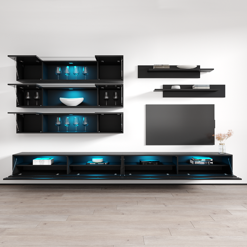 Fly J 35TV Floating Entertainment Center - Meble Furniture