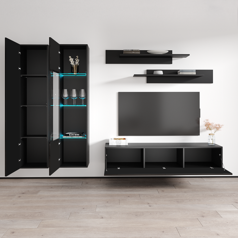 Fly A 30TV Floating Entertainment Center - Meble Furniture