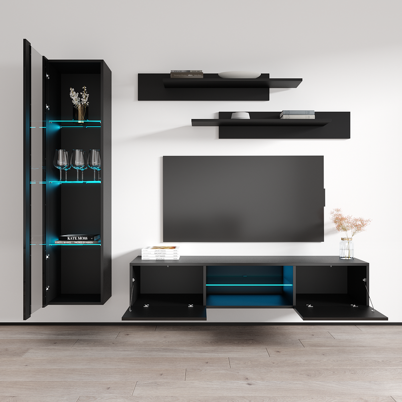 Fly G 33TV Floating Entertainment Center - Meble Furniture
