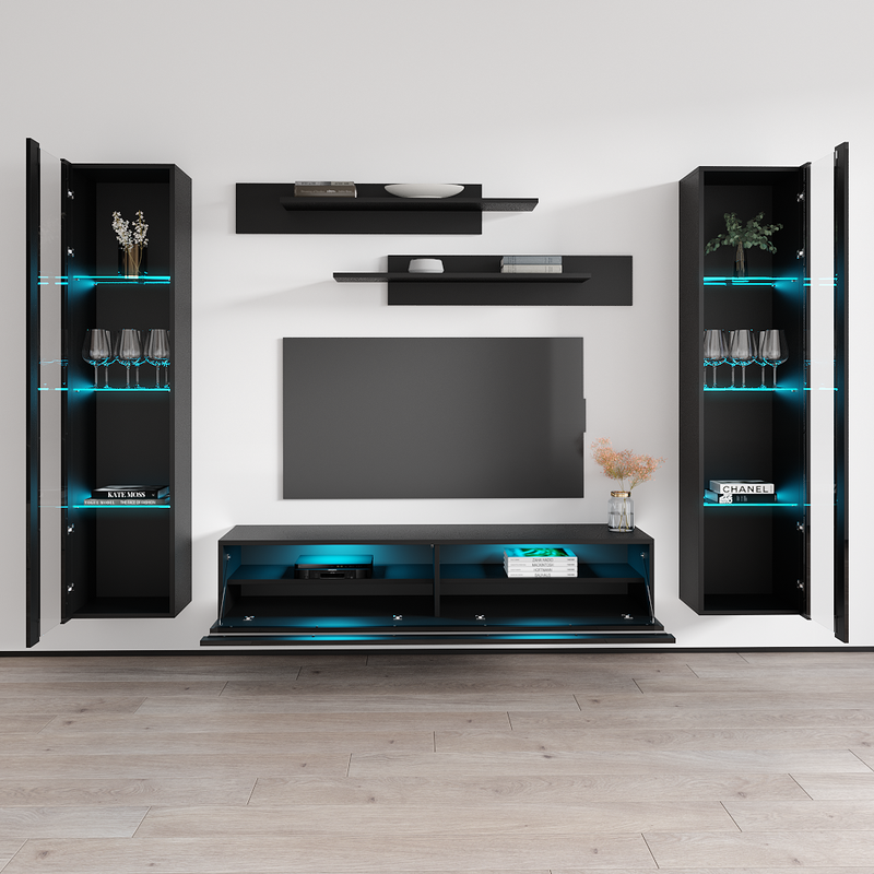 Fly A 35TV Floating Entertainment Center - Meble Furniture