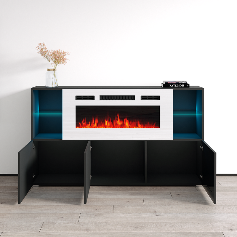 Komi WH03 Fireplace Sideboard - Meble Furniture