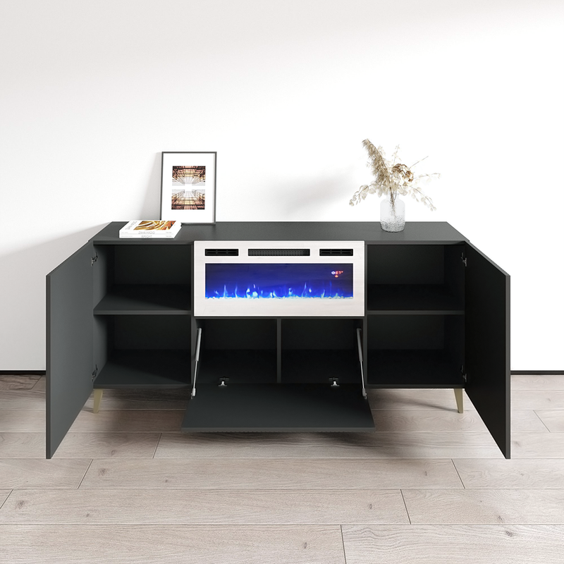 Pafos WH-EF Fireplace Sideboard - Meble Furniture
