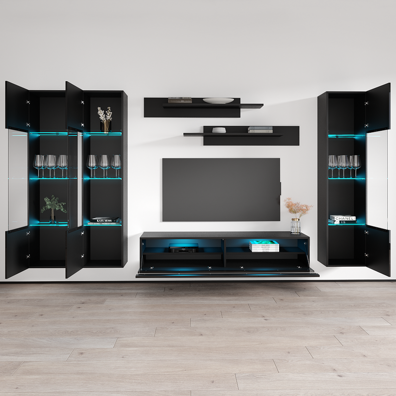 Fly C 35TV Floating Entertainment Center - Meble Furniture