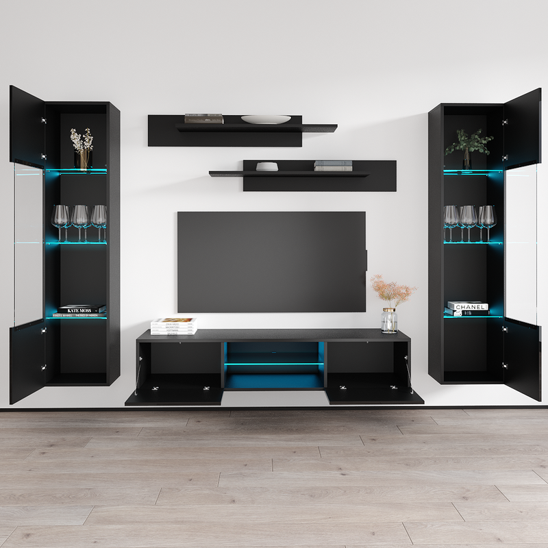 Fly A 33TV Floating Entertainment Center - Meble Furniture