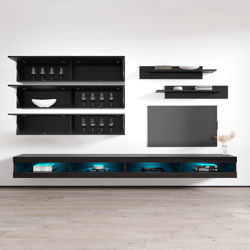 Fly J 34TV Floating Entertainment Center - Meble Furniture