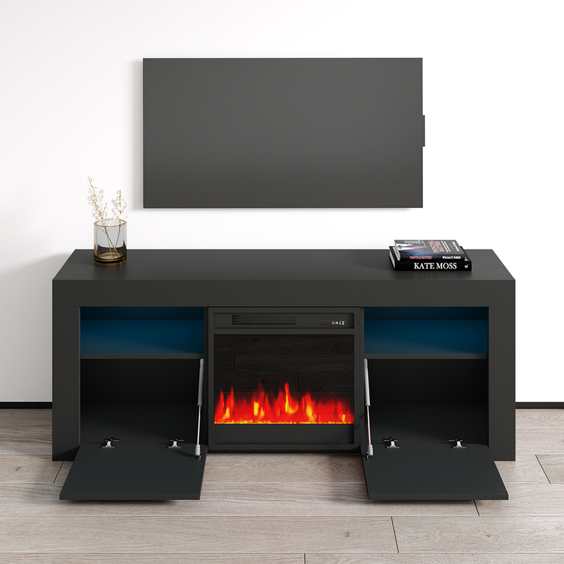 Milano 145EF Fireplace TV Stand - Meble Furniture